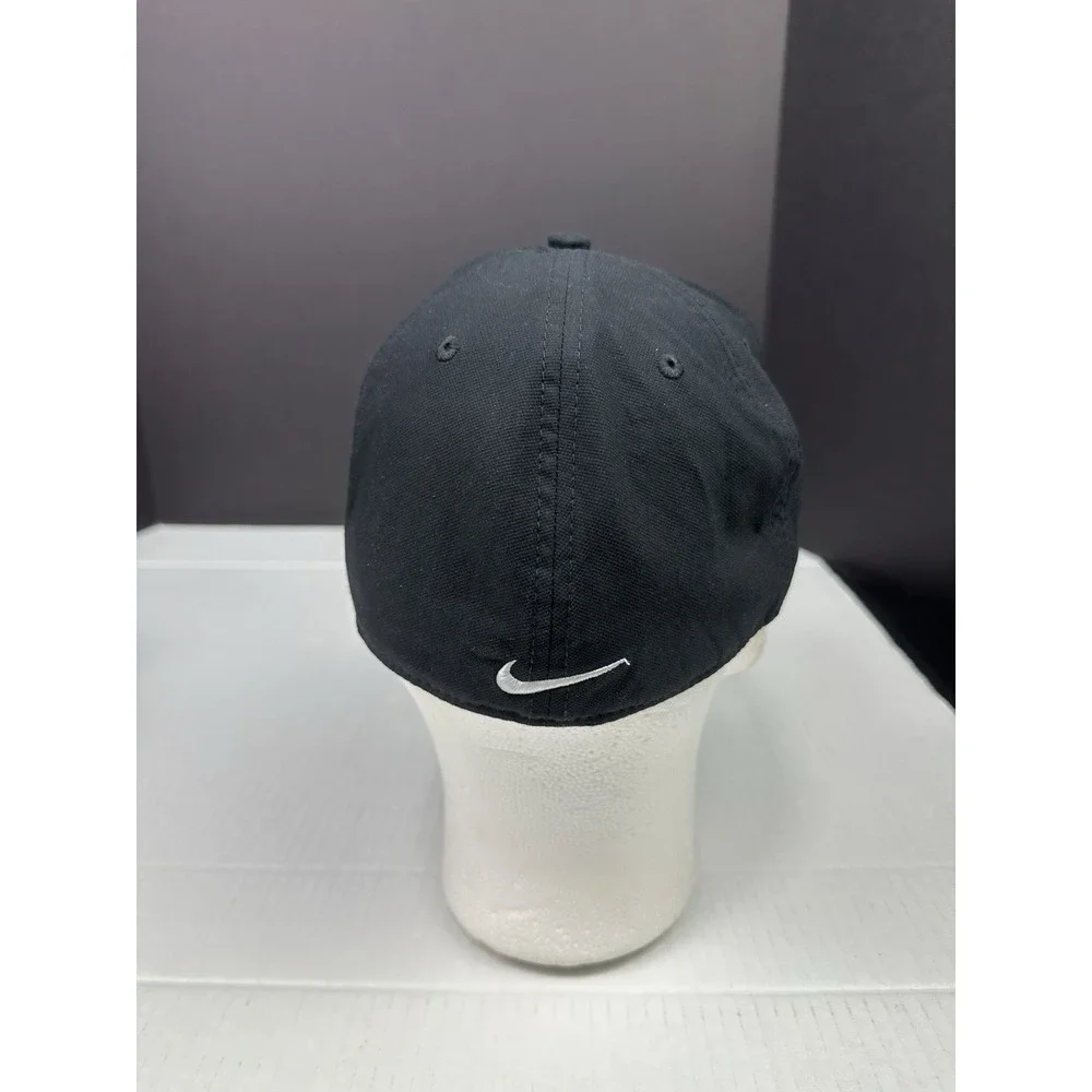 Nike Classic 99 Fox NFL Fitted Black Embroidered Hat M/L